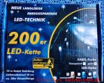 Nipacher 200er LED Lichterkette - Verpackung Vorderansicht