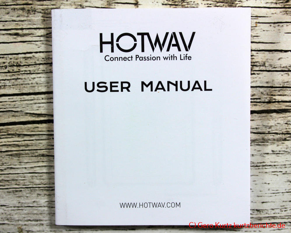 HOTWAV R7 Outdoor Tablet - Bedienungsanleitung, mehrsprachig auch auf Deutsch