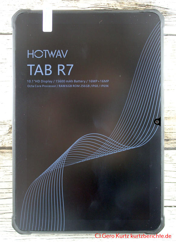 HOTWAV R7 Outdoor Tablet - Tablet mit Schutzfolie