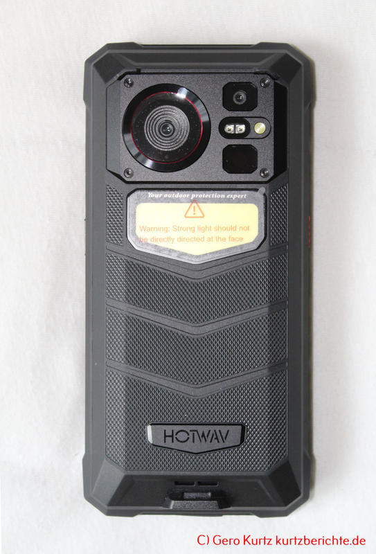 HOTWAV W11 Outdoor Smartphone - Rückseite des Handys