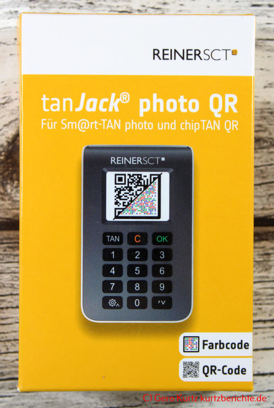Reiner SCT TanJack photo OR - Verpackung Vorderansicht