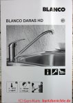 Blanco Daras Küchenarmatur 517720 - Bedienungsanleitung 1. Seite 