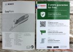 Gartenschere EasyPrune von Bosch - Bedienungsanleitung und Zusatzgarantie