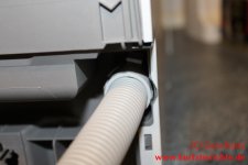 Bosch Tischgeschirrspueler angeschlossener Ablaufschlauch