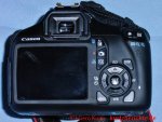 Canon EOS 1100D - Kamera von hinten Nahansicht