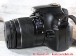 Canon EOS 1100D - seitliche Ansicht