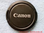 Canon EOS 1100D - Objektivabdeckung Vorderseite