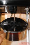 Emerio Popcornmaschine - der Kochtopf ist herausnehmbar