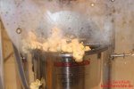 Emerio Popcornmaschine in Aktion