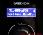 MEDION E66877 DAB+ Baustellenradio - UKW-Anzeige