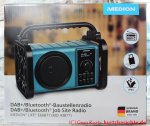 MEDION E66877 DAB+ Baustellenradio - Verpackung Vorderansicht