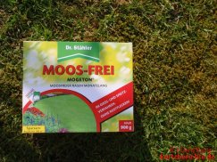 Moosvernichter Mogeton Moos-Frei von Dr. Stähler - Verpackung Vorderansicht
