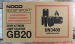 NOCO Boost Sport GB20 500A 12V UltraSafe Starthilfe - Lieferverpackung Seitenansicht 