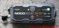 NOCO Boost Sport GB20 500A 12V UltraSafe Starthilfe - Grüne Ladeanzeige