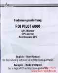 POI Pilot 6000 13 Bedienungsanleitung