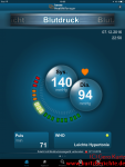 beurer BM85 Health Manager App Startbildschirm