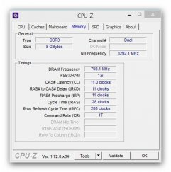 CPU Z Memory