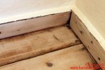 Holzfussboden abschleifen - Ecken sind immer besonders schwer zu schleifen