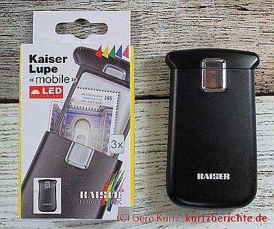 Kaiser Fototechnik Taschenlupe "mobile"