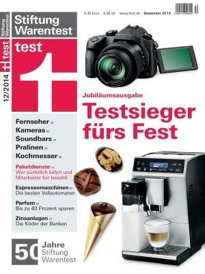 Cover Stiftung Warentest Heft Dezember 2014