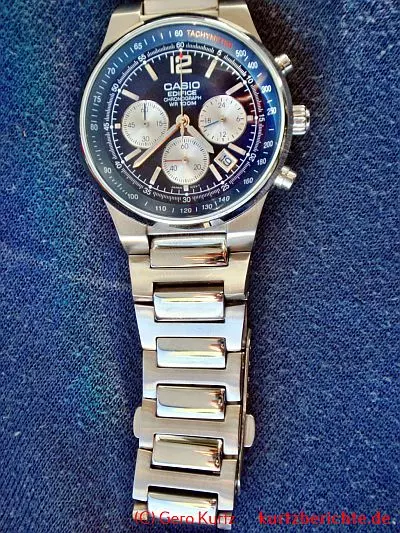 Casio Edifice Herren-Armbanduhr Chronograph