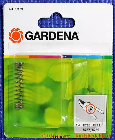 Gardena Druckfeder 5379-20 für Gartenscheren