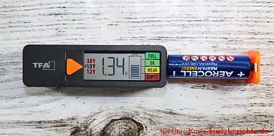 TFA Dostmann Batterietester