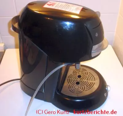 Ratgeber - Öffnen und Reparatur der Kaffeepadmaschine Petra Electric KM 42.17